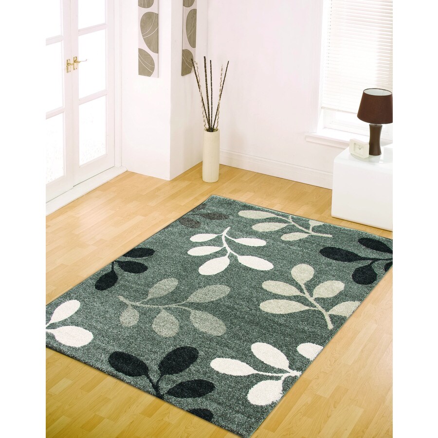 Balta Pearl 8 x 11 Indoor Floral Woven Area Rug in the Rugs department ...