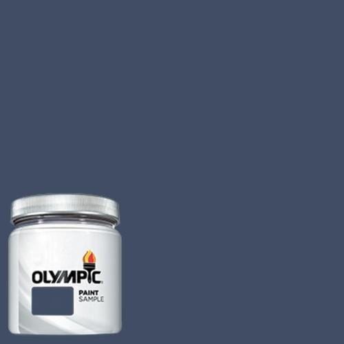 Olympic Admiralty Interior Exterior Paint Sample Half Pint At Lowes Com   840023524011xl 