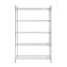 Style Selections 4-ft x 18-in Chrome Wire Shelf