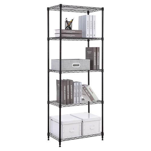 MZG 14in D x 24in W x 63in H 5Tier Steel Freestanding Shelving Unit at