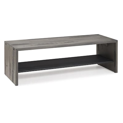 Walker Edison Farmhouse Grey Accent Bench At Lowes Com