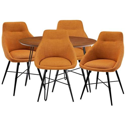 walker edison 5-piece dining room set walker edison 5-piece dining room set