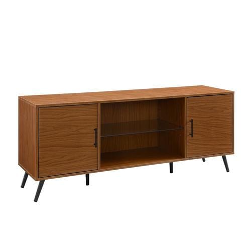 Walker Edison 60in Mid Century Modern TV Stand Acorn at