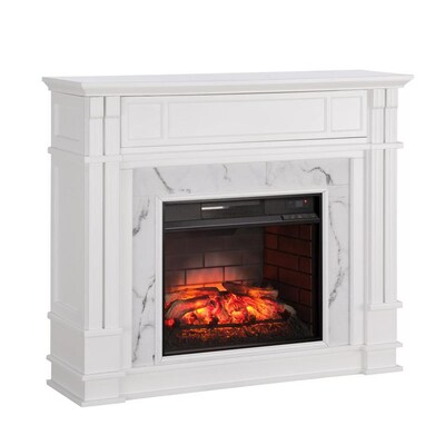 Boston Loft Furnishings 48 In W 5000 Btu White Mdf Flat Wall
