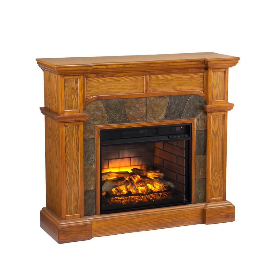 Boston Loft Furnishings 45 5 In W 5000 Btu Oak Mdf Corner Or Flat Boston Loft Furnishings 45 5 In W 5000 Btu Oak Mdf Corner Or Flat Wall Infrared Quartz Electric Fireplace Thermostat Remote Control Included
