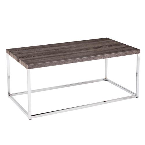 Boston Loft Furnishings Gannon Weathered Gray Coffee Table At Boston Loft Furnishings Gannon