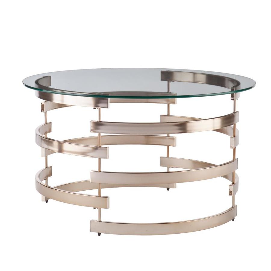 Boston Loft Furnishings Selma Clear Glass Round Coffee Table At Boston Loft Furnishings Selma Clear Glass Round Coffee Table