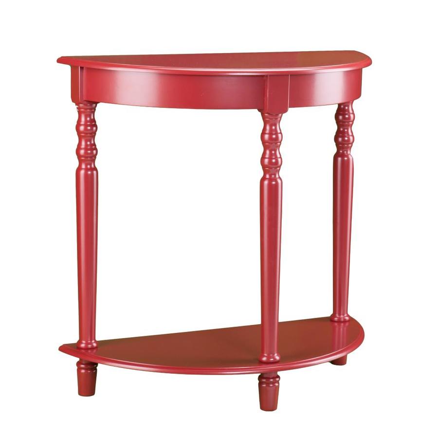 Boston Loft Furnishings Kara Red Casual Console Table At Lowes Com