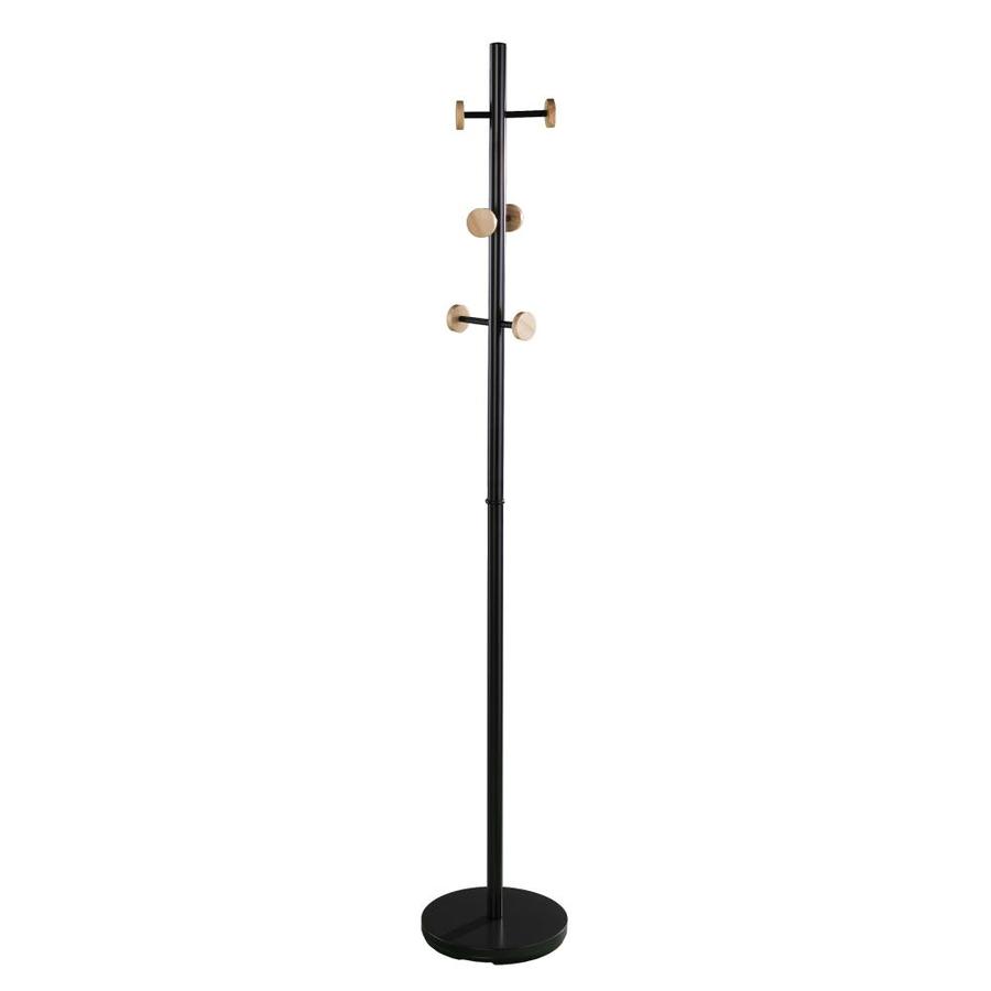 Boston Loft Furnishings Morvey Black 6Hook Coat Stand at