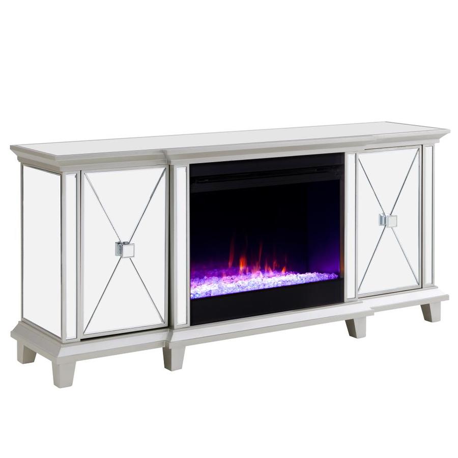 Silver Wood Electric Fireplaces At Lowes Com