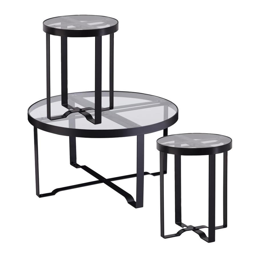 Boston Loft Furnishings Linaxi Round Coffee Table 30 In W X