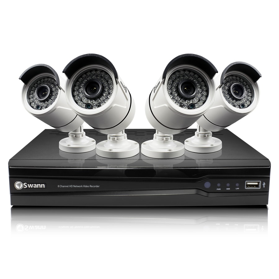 Swann SWNVK-873004-US 7300 4-Camera Wired Security Camera System