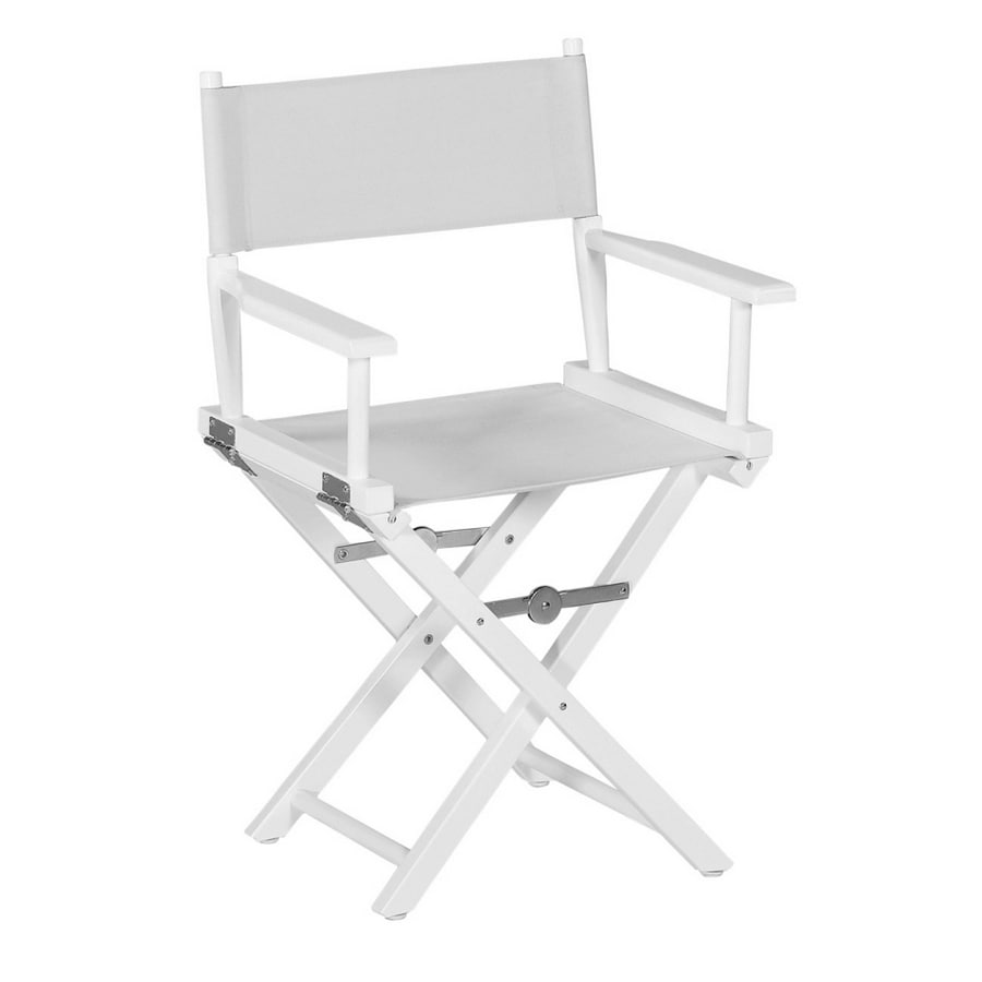 Garden Treasures White Director's Chair Frame at