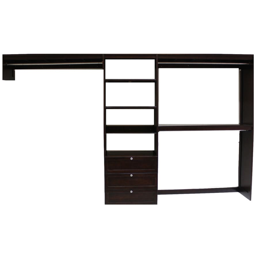 Allen + roth 10-in Premium Wood Closet Organizer at Lowes.com