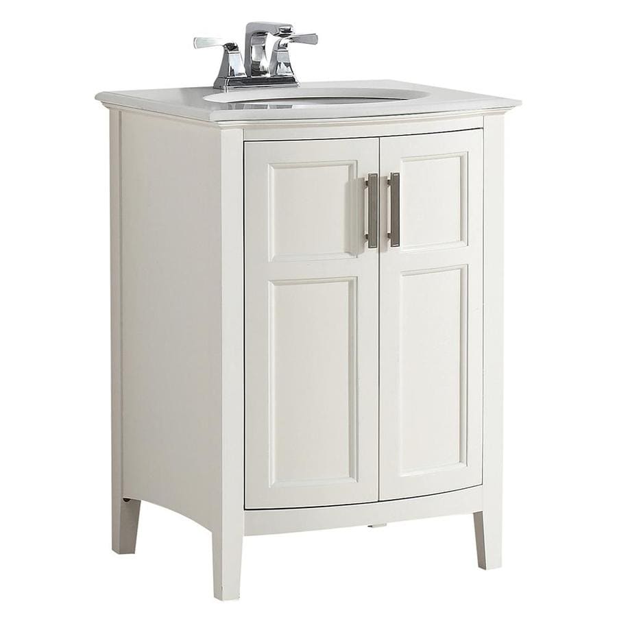 Simpli Home Winston Soft White Undermount Single Sink ...