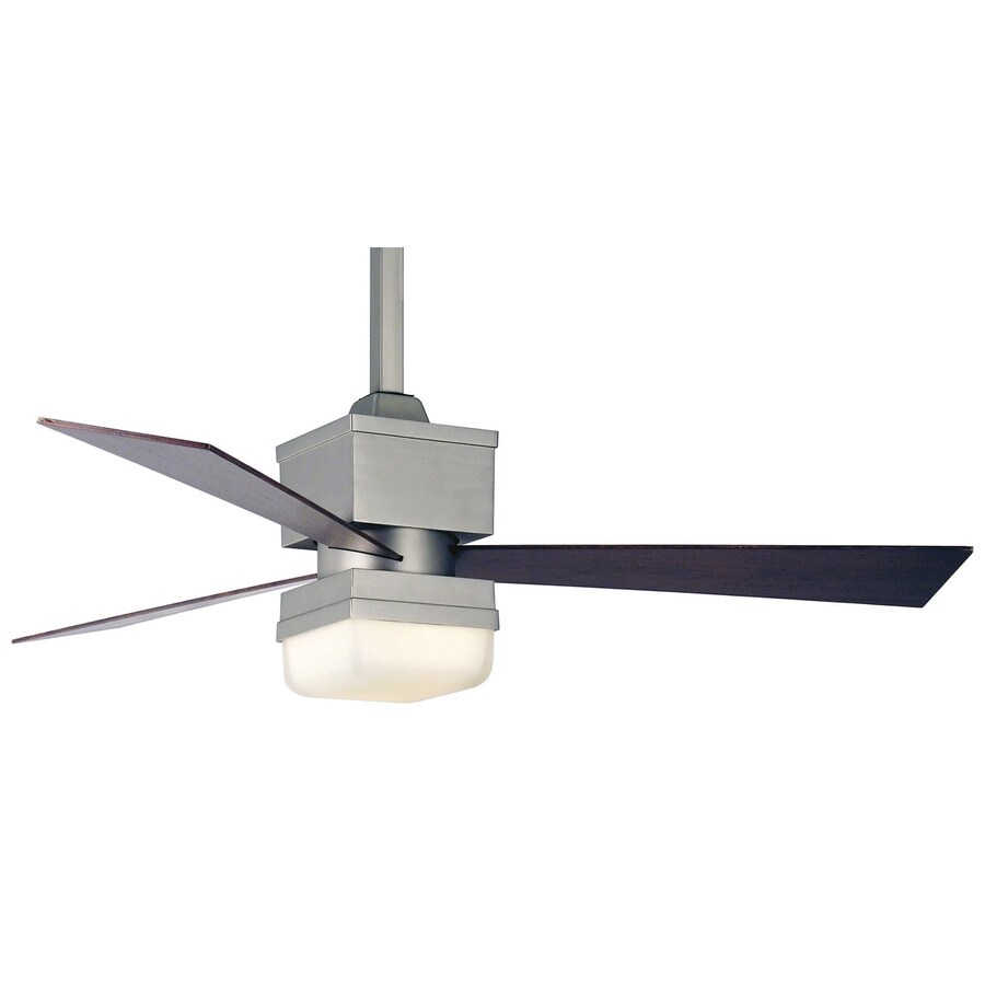 Fanimation LP4420SN Kubix 54-in Ceiling Fan with Light Kit and Remote (3-Blade)