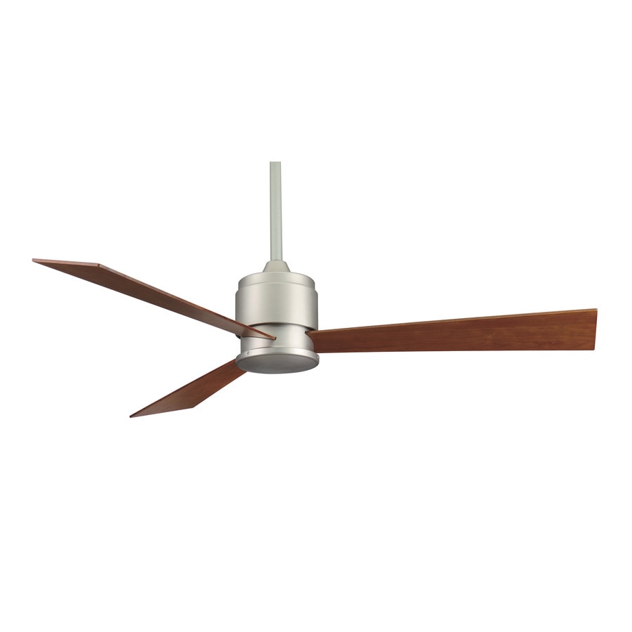 Fanimation Zonix 54-in Satin Nickel Indoor Ceiling Fan (3 ...