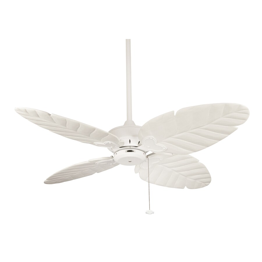 Fanimation Windpointe 52 In Matte White Downrod Mount