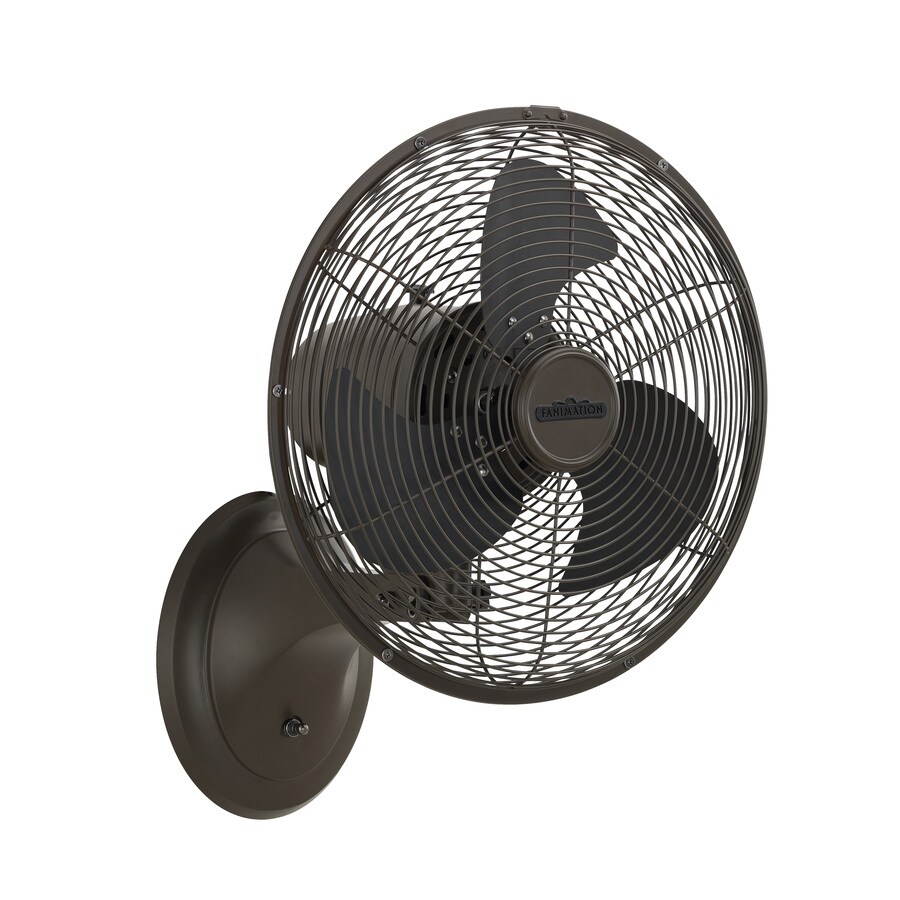 Fanimation FP7948OB 12-in 3-Speed Oscillating Desk Fan