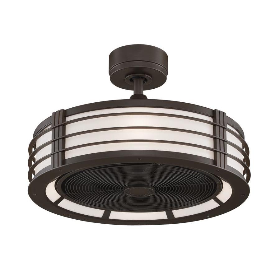 Fanimation Beckwith 23 In Oil Rubbed Bronze Indoor Ceiling Fan With Fanimation Beckwith 23 In Oil Rubbed Bronze Indoor Ceiling Fan With Light Kit And Remote 5 Blade