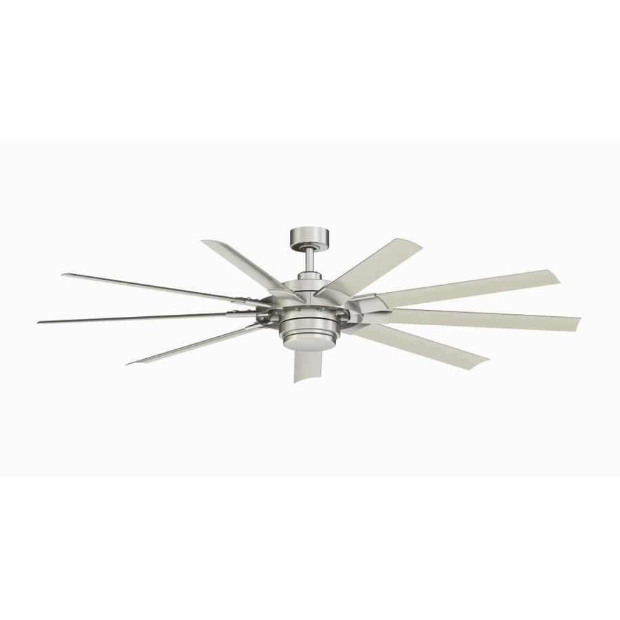 Fanimation Studio Collection Slinger V2 72 In Brushed Nickel Led