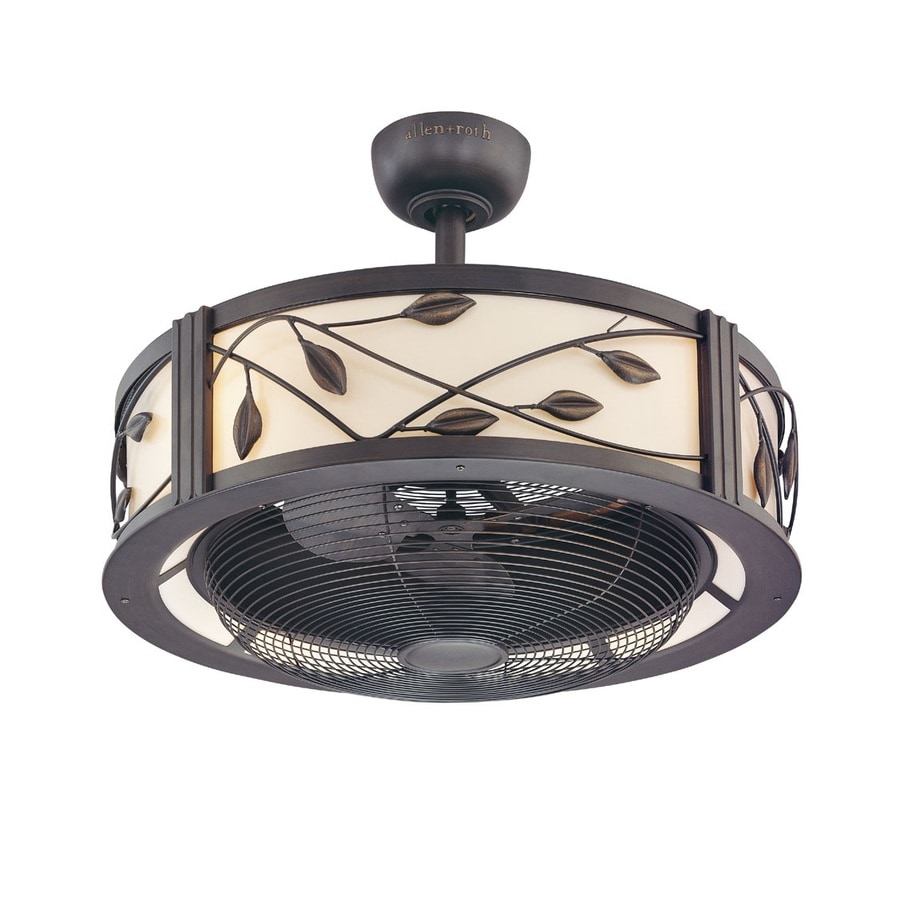 Ceiling Fans at Lowe's: Misting and Outdoor Ceiling Fans - Fanimation Studio Collection Eastview 23-in Dark Bronze Downrod Mount  Indoor Ceiling Fan with Light