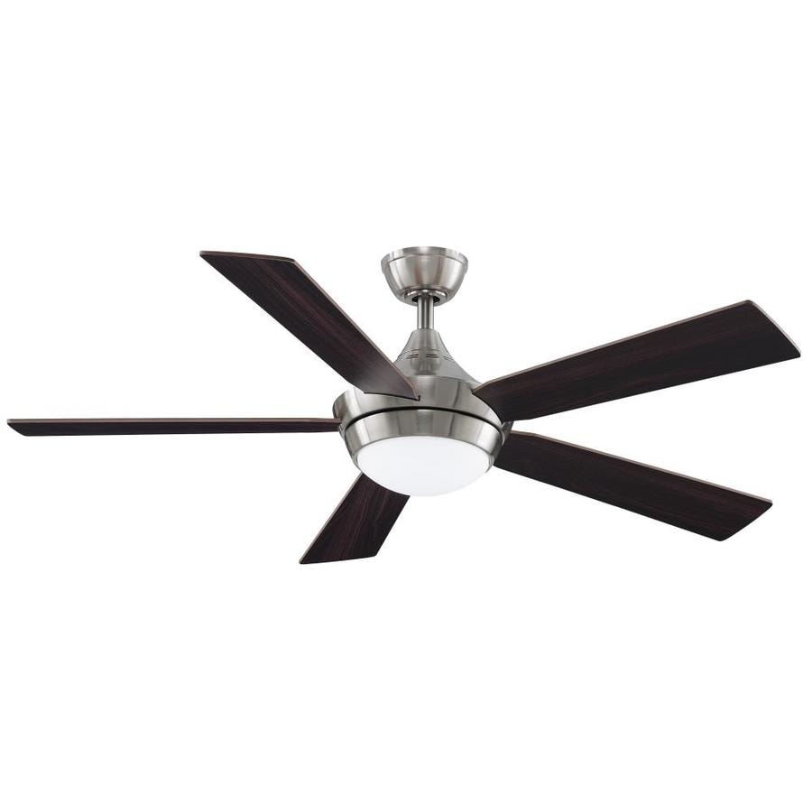 Fanimation Celano V2 52 In Brushed Nickel Led Indoor Downrod Fanimation Celano V2 52 In Brushed Nickel Led Indoor Downrod Mount Ceiling Fan With Light Energy Star Qualified Guide