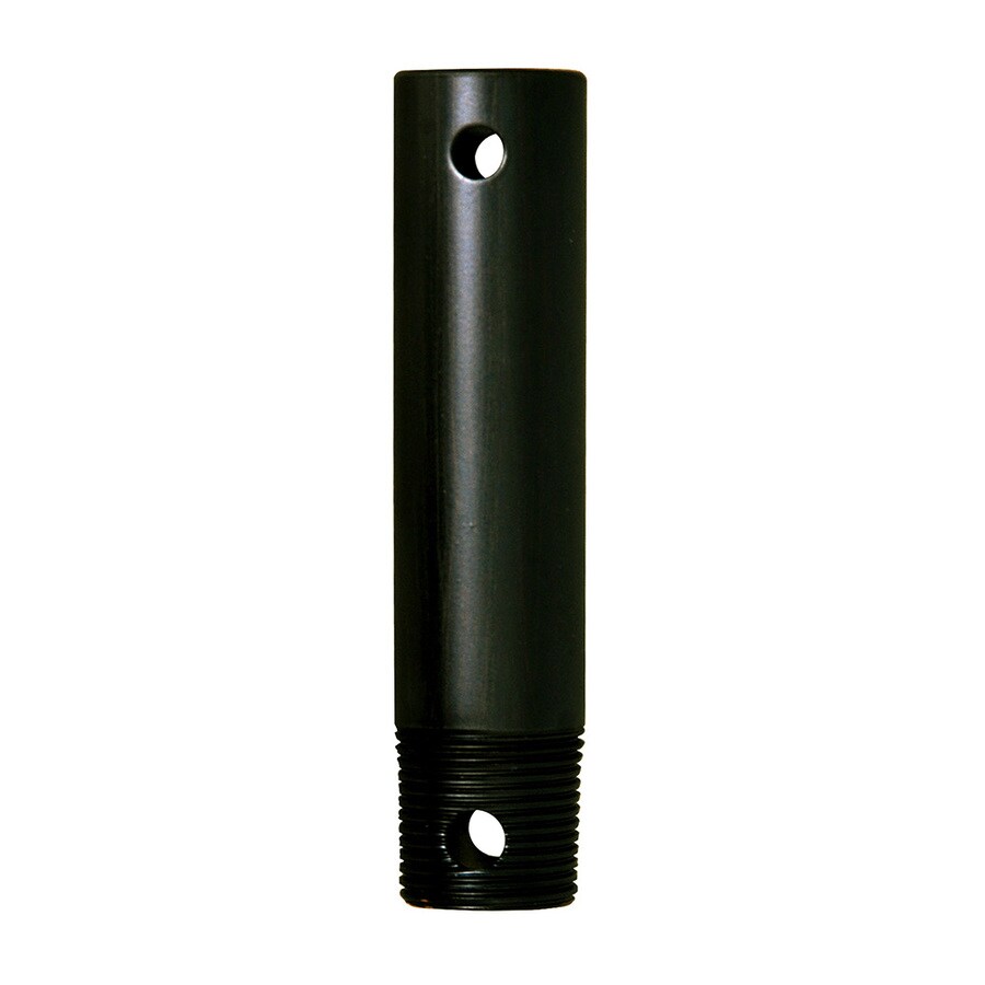 Fanimation Studio Collection Fanimation Studio Collection Threaded Downrods 72 In Matte Black Steel Indoor Ceiling Fan Downrod