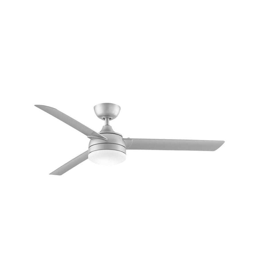 Fanimation Xeno Wet 56 In Brushed Nickel Led Indoor Outdoor Fanimation Xeno Wet 56 In Brushed Nickel Led Indoor Outdoor Downrod Mount Ceiling Fan