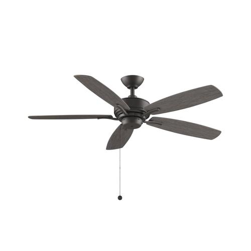 Fanimation Aire Deluxe 52in Matte Gray LED Indoor Smart Ceiling Fan (5
