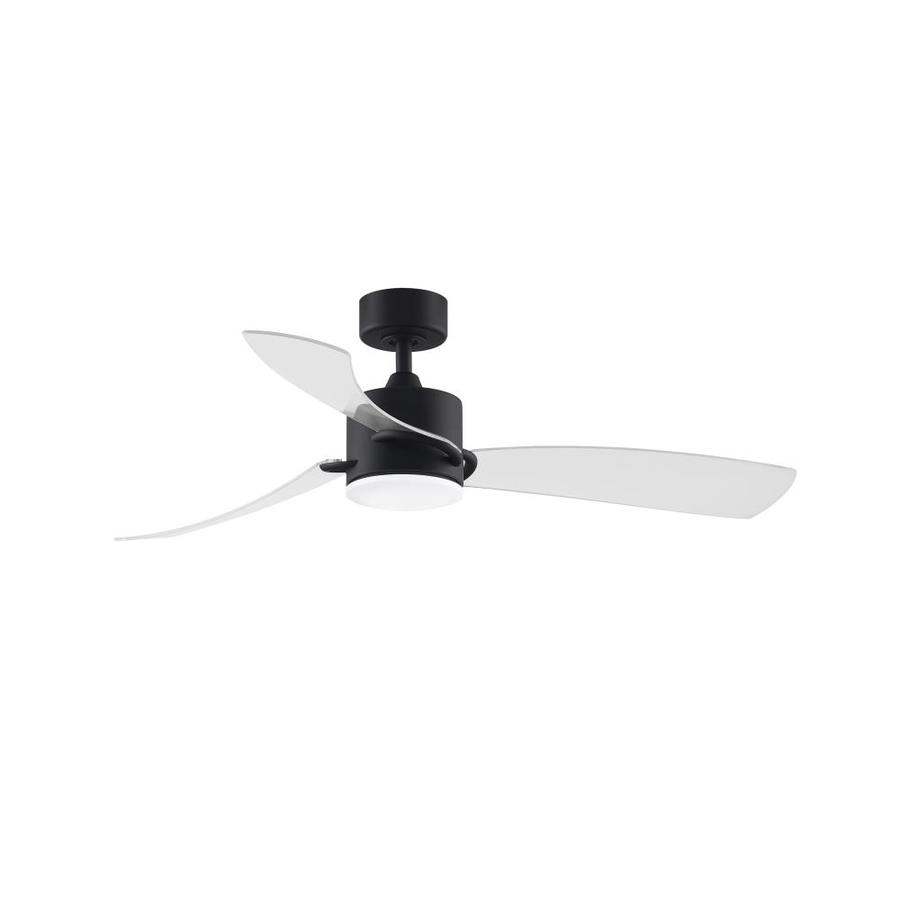 Fanimation Sculptaire 52 In Matte Black Led Indoor Outdoor