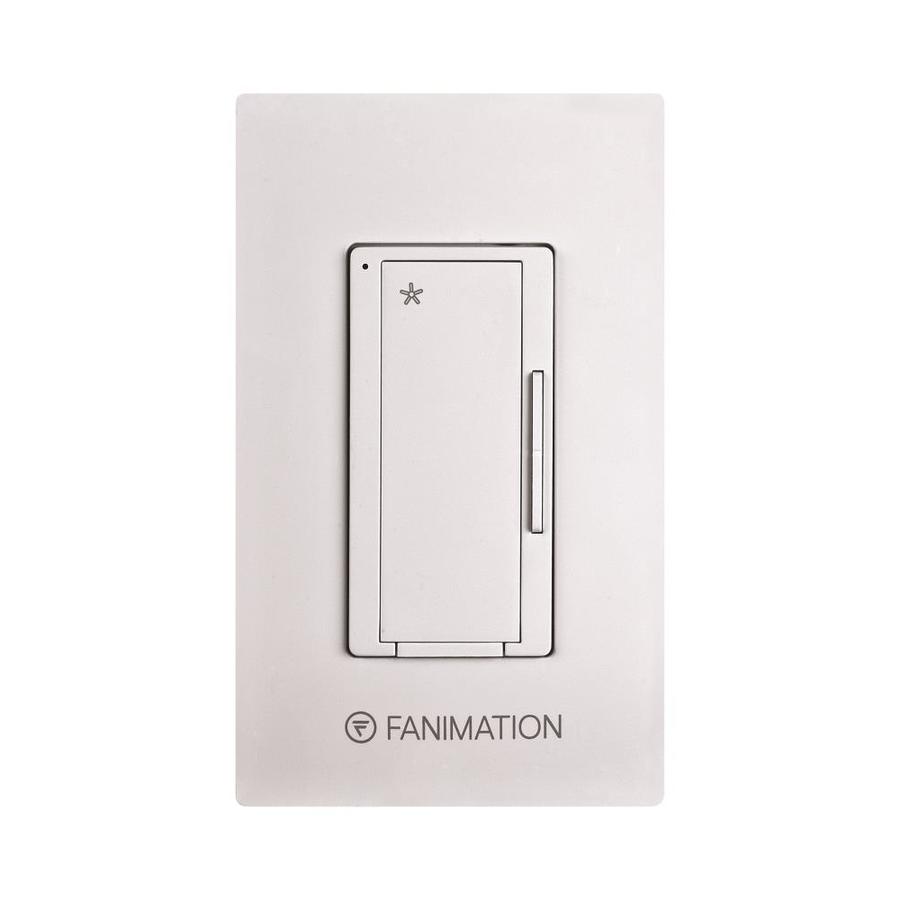 Fanimation 3 Speed White Wall Mount Ceiling Fan Remote