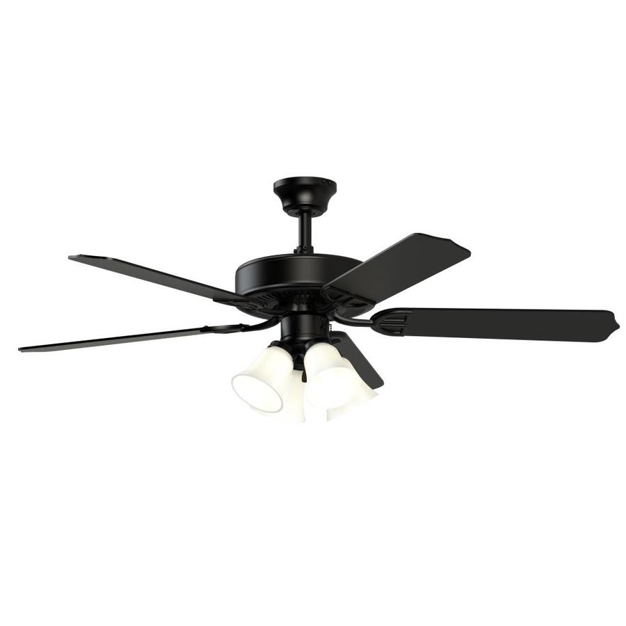 Fanimation Aire Decor 52 In Black Led Indoor Ceiling Fan With