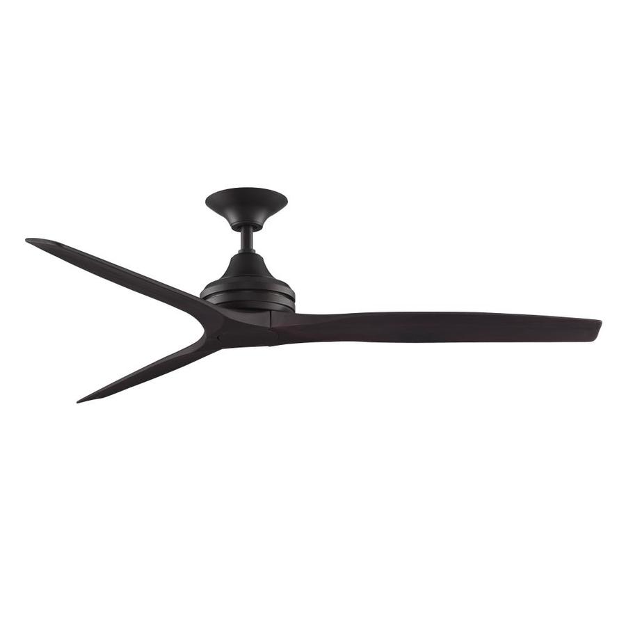 Spitfire 60 In Bronze Indoor Outdoor Ceiling Fan And Remote 3 Blade