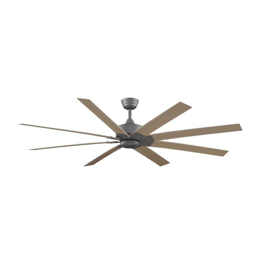 Fanimation Levon Custom 72-in Steel Indoor/Outdoor Ceiling Fan and ...