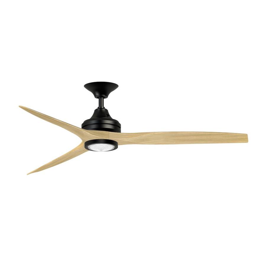 Fanimation Spitfire 60 In Black Led Indoor Outdoor Ceiling