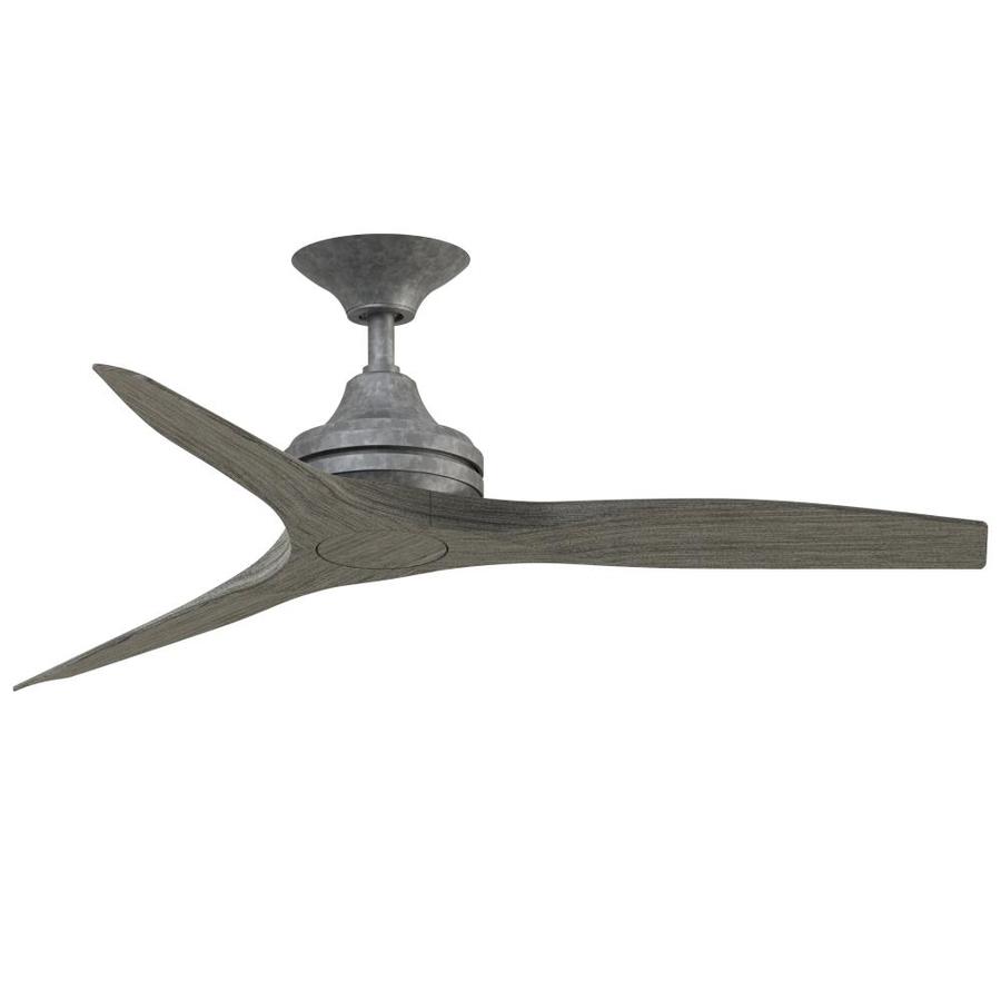 Fanimation Spitfire 48 In Silver Indoor Outdoor Ceiling Fan