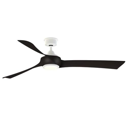 Fanimation Wrap Custom 64in Matte White LED Indoor/Outdoor Ceiling Fan