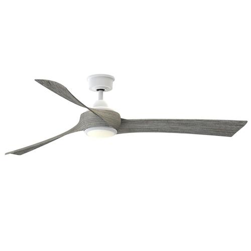 Fanimation Wrap Custom 64in Matte White LED Indoor/Outdoor Ceiling Fan