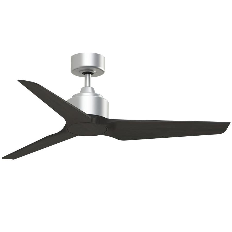 Fanimation Triaire Custom 48 In Silver Indoor Outdoor Ceiling Fan