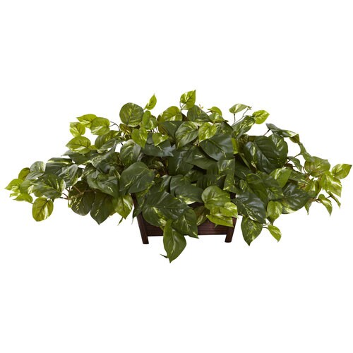 Nearly Natural 16 In Green Artificial Silk Plant Plants In The   840703100290xl 