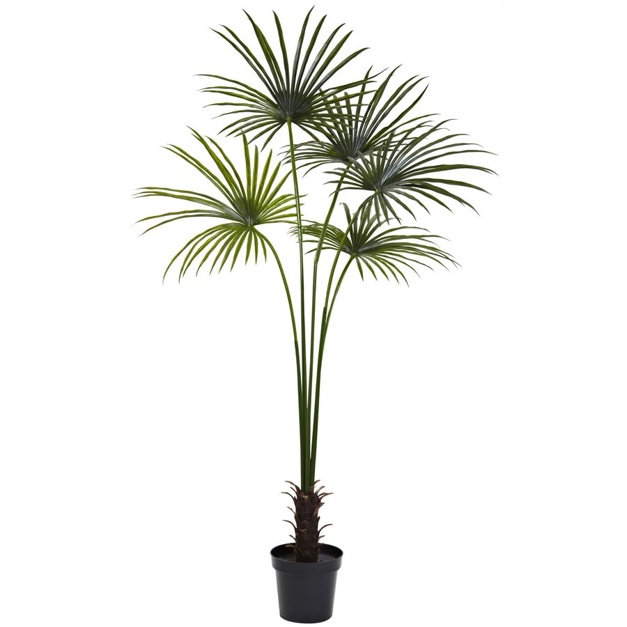 Nearly Natural 84-in Green Artificial Palm