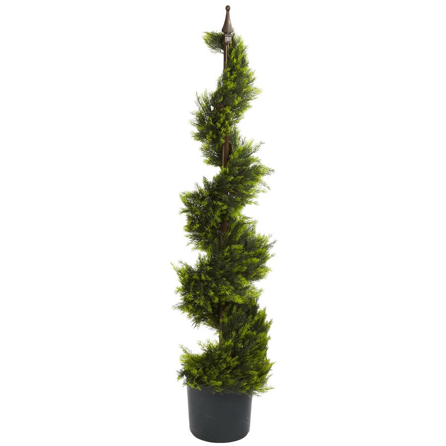 Nearly Natural 48in Green Artificial Silk tree at