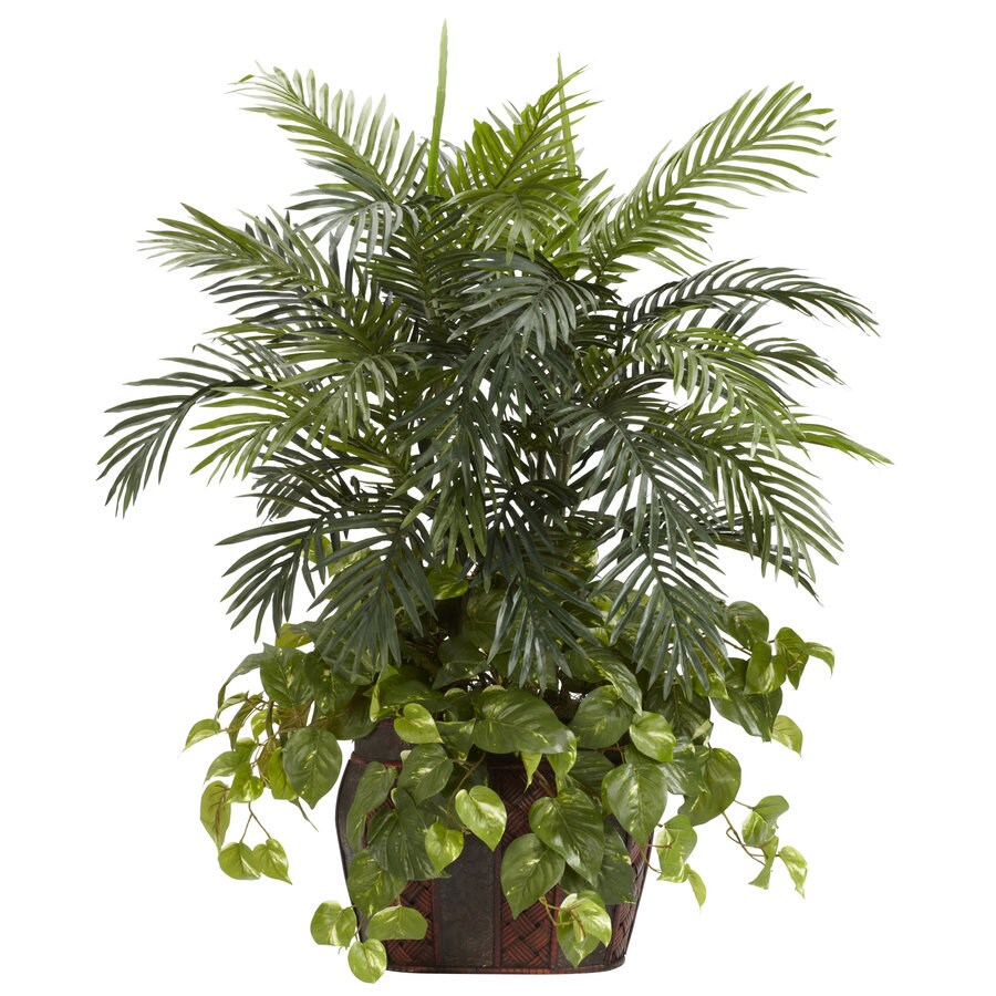 Nearly Natural 42in Green Artificial Silk plant at