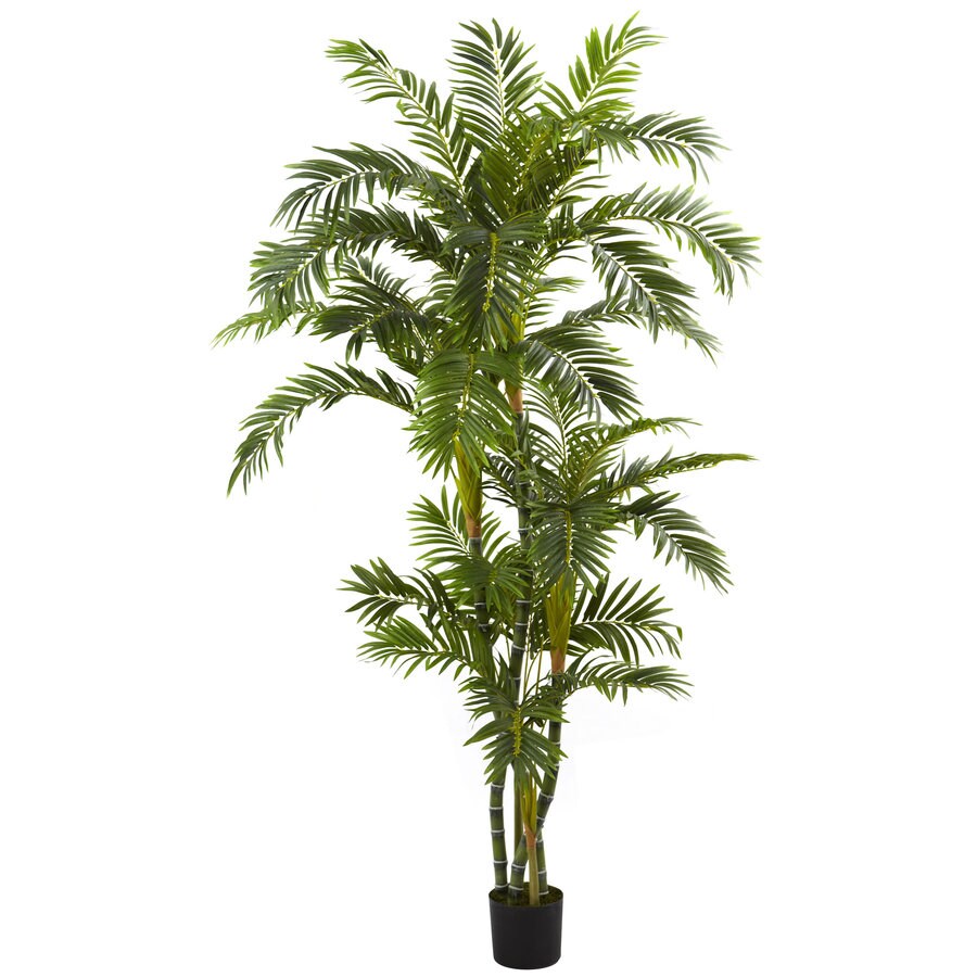 Nearly Natural 72-in Green Artificial Silk tree