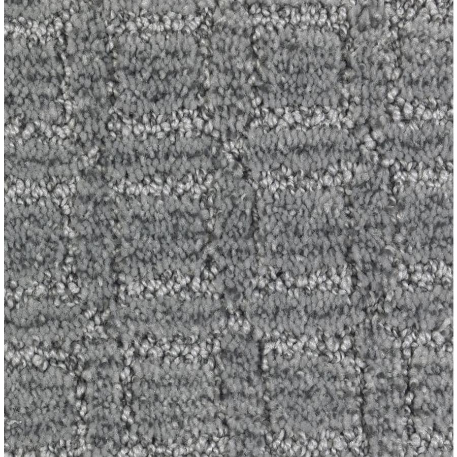 STAINMASTER Essentials Fashion Walk Blue Twilight Carpet Sample at