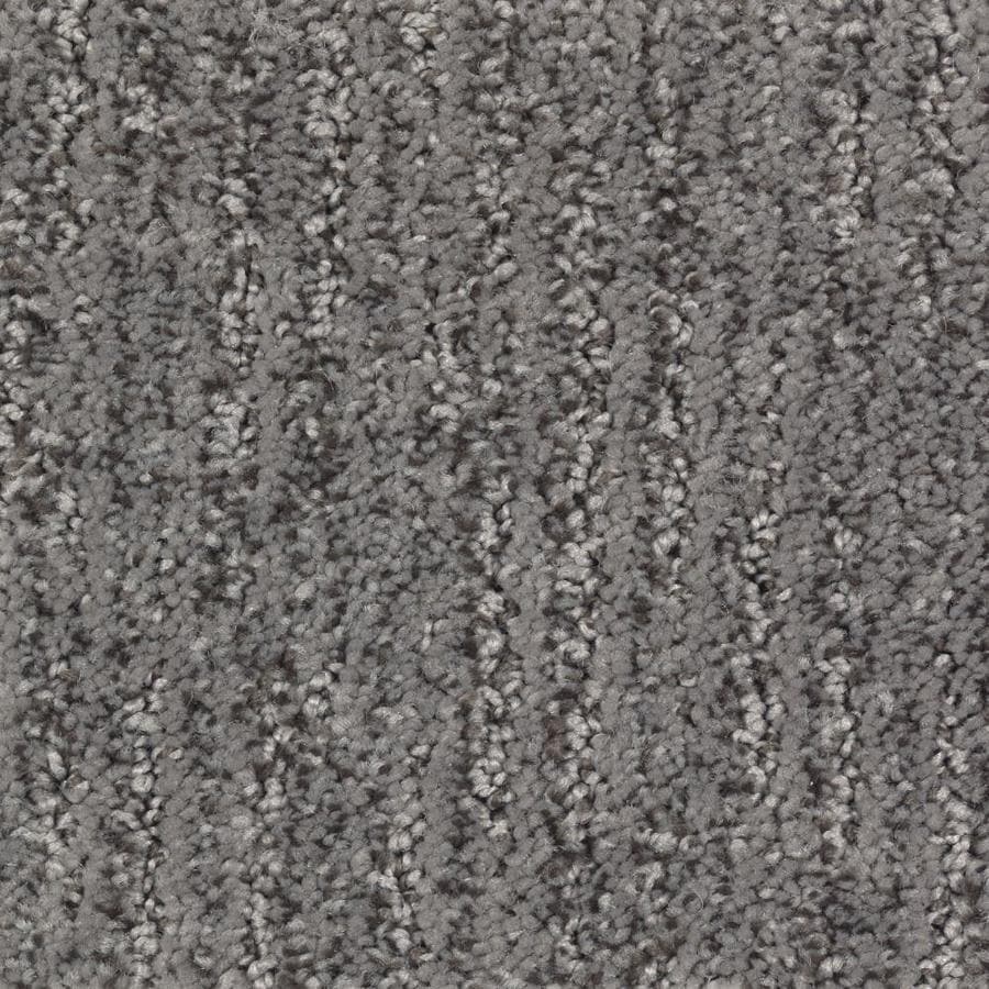 STAINMASTER STP16-12-L008 Fashion Style Essentials Walnut Shell Cut and Loop Carpet Sample