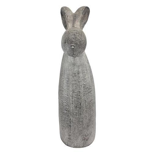 Design Toscano 28 In H X 8 In W Gray Rabbit Garden Statue In The Garden Statues Department At Lowes Com