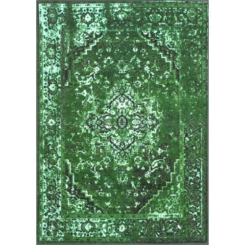 NuLOOM Reiko Green Indoor Vintage Area Rug (Common: 8 x 10; Actual: 8