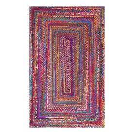 Solid Braided Area Rug 5X8 - nuLOOM